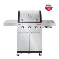dujinis grilis - Char-Broil Professional Pro S 3 (140 920) - 1 nuotrauka