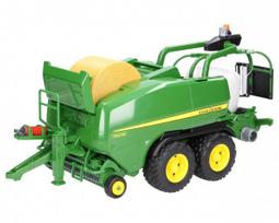 kombainas zaislinis - BRUDER John Deere šiaudų rulonų presas C441R, 02032 - 2 nuotrauka