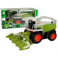dalimis kombainai - LEAN TOYS žaislinis kombainas judančiomis dalimis, žalias (Green), MC 7166 - 1 nuotrauka