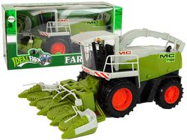 dalimis kombainai - LEAN TOYS žaislinis kombainas judančiomis dalimis, žalias (Green), MC 7166 - 2 nuotrauka