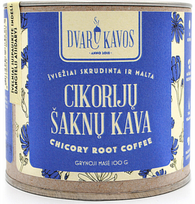 kava cikorija - DVARO KAVOS Cikorijų šaknų kava, 100 g - 2 nuotrauka