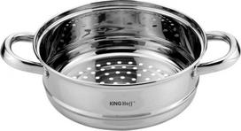 Garų sietelis King Hoff KH-1535, 22 cm, sidabrinis (Silver)