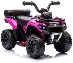 rozinis keturratis vaikams - Vaikiškas elektrinis keturratis Lean Cars GTS1155, rožinis (Pink) - 1 nuotrauka