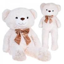 Pliušinis žaislas meškiukas BEN, 110 cm, baltas (White)