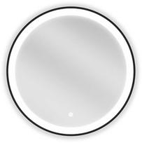 Veidrodis Mexen Esso, su apšvietimu, klijuojamas, 60 cm x 60 cm, Juodas (Black)