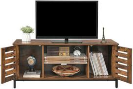Vasagle Televizoriaus staliukas LTV43BX, tamsiai rudas (Dark Brown)