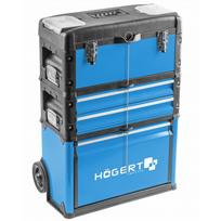 hogert - Hogert Įrankių dėžė su ratukais HT7G080, 3 dalių - 2 nuotrauka