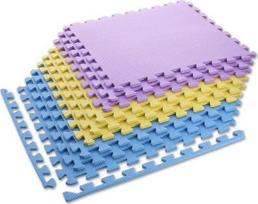 grindu dangos gumine - One Fitness MP10 Geltonas/Mėlynas/Purpurinis (Yellow/Blue/Purple) - 1 nuotrauka