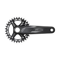 shimano deore - Shimano Deore FC-M5100-1 30T švaistikliai, 175mm - 1 nuotrauka