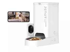 petkus - PETKIT YumShare Solo P571, Automatinė šėrykla su kamera, 3 L, Baltas (White) - 1 nuotrauka