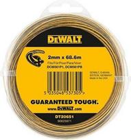 valas zoliapjoves - Pjovimo gija DeWALT DT20651-QZ, 2 mm x 68,6 m - 2 nuotrauka
