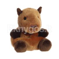 kapibara pliusinis zaislas - AURORA PALM PALS Pliušinis žaislas Kapibara, rudas, 12 cm - 2 nuotrauka