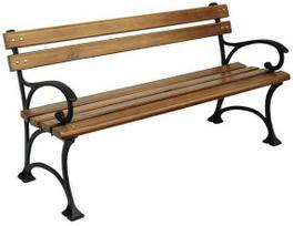 masyvo lauko suolai - Lauko suolas Rojaplast Amber 243/1, rudas/juodas (Brown/Black) - 2 nuotrauka