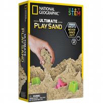 NATIONAL GEOGRAPHIC Kinetinio smėlio rinkinys, rudas (Brown)