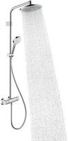 hansgrohe duso maisytuvo - Dušo komplektas su termostatiniu maišytuvu Hansgrohe Crometta S 240, chromas (Chrome) - 1 nuotrauka