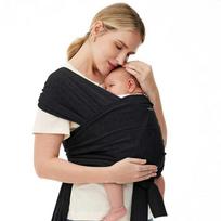 kudikio nesiokle - MOMCOZY nešioklė vaikjuostė Juoda (Black) - 1 nuotrauka