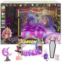 Mattel Monster High Clawdeen Wolf miegamojo baldai ir priedai HHK64