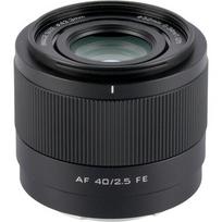 viltrox sony - Viltrox AF 40mm F/2.5 FE Juodas (Black) - 1 nuotrauka