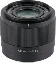viltrox sony - Viltrox AF 40mm F/2.5 FE Juodas (Black) - 2 nuotrauka