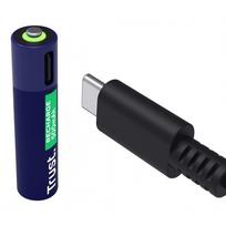 Trust 25585 Įkraunamos baterijos AAA USB-C, 2 vnt.
