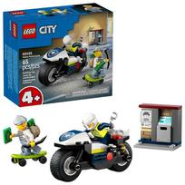lego motociklas - LEGO CITY Police Motorcycle Chase 60455 - 2 nuotrauka