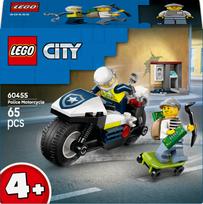 lego motociklas - LEGO CITY Police Motorcycle Chase 60455 - 1 nuotrauka