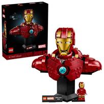 biustoto - LEGO MARVEL Geležinio žmogaus MK4 biustas 76327 - 2 nuotrauka
