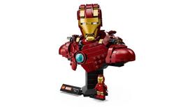 biustoto - LEGO MARVEL Geležinio žmogaus MK4 biustas 76327 - 10 nuotrauka