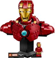 biustoto - LEGO MARVEL Geležinio žmogaus MK4 biustas 76327 - 8 nuotrauka