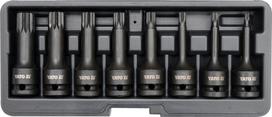 raktu rinkinia - Yato YT-1069, 8 vnt. Smūginių antgalių rinkinys Spline 1/2" - 1 nuotrauka