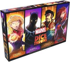 LUCKY DUCK GAMES Žaidimas „Dice Throne Marvel: Box 2“, Juoda Pantera (Black Panther), Kapitan Marvel (Captain Marvel), Doktor Strange (Doctor Strange), Juoda Wdowa (Black Widow)
