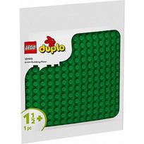 lego plokste - LEGO DUPLO Green Building Plate 10460 - 1 nuotrauka