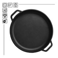 Ketaus keptuvė-dangtis 40 cm BRIZOLL
