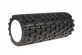 Masažinis volas Sportbay Grid, 33 cm, Juodas (Black)