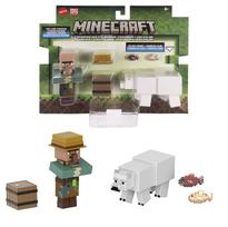 minecraft figureles - Mattel Minecraft figūrėlių rinkinys GTT53 - 1 nuotrauka