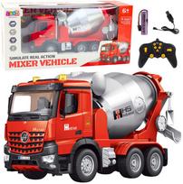 Lean Toys RC betonvežio modelis 9CH Raudonas (Red)