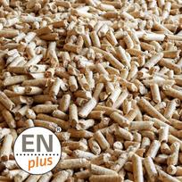 palete - Medžio granulės Sertifikuotos EnPlus A1 (6mm), paletė (65vnt x 15kg) - 975kg - 4 nuotrauka