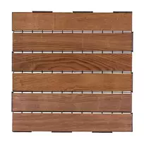 PXDECK Terasų plytelė, 30 cm x 30 cm x 2 cm, ruda (Brown)