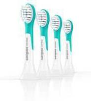 philips sonicare - Philips Sonicare For Kids HX6034/90 dantų šepetėlio galvutės, mėlyna/balta, 4 vnt. - 1 nuotrauka