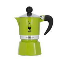 kavos virimas - Bialetti Moka Rainbow 1 Cup Žalias (Green) - 1 nuotrauka