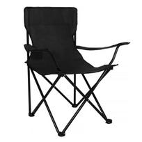 turistines kedes - Sulankstoma turistinė kėdė Springos CS0001, juoda (Black) - 1 nuotrauka