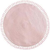 vaikiska dekoracija - Dekoracija Domu Rožinė Lurex dekoratyvinis kilimas, 90 cm, rožinis (Pink) - 1 nuotrauka