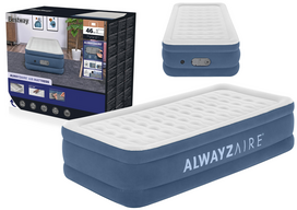 air mattress - Pripučiamas čiužinys Bestway 6713P, pilkas/mėlynas (Gray/Blue), 97 x 191 x 46 cm - 2 nuotrauka