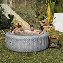 pripuciamas spa - Bestway Lay-Z-Spa Bali AirJet, pilkas (Grey), 196 x 71 cm - 2 nuotrauka