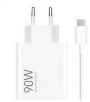 kelioninus - Xiaomi MDY-15-EK USB-A 90W Kelioninis įkroviklis + Data kabelis USB-C 6A Baltas (White) - 2 nuotrauka