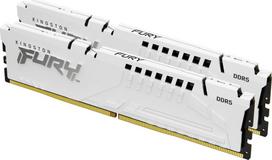 ddr5 32gb 5200mhz - Kingston Fury Beast Baltas (White) 32 GB 2 x 16 GB DDR5 5200 MHz CL40 DIMM Kit - 2 nuotrauka