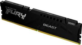 dimm ddr5 32gb - Kingston Fury Beast Juodas (Black) 32 GB 1 x 32 GB DDR5 5600 MHz CL36 DIMM - 1 nuotrauka