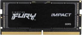 operatyvioji atmintis ram so dimm - Kingston Fury Impact 16GB DDR5 5600 MHz SO-DIMM CL40 - 1 nuotrauka