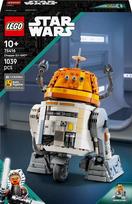 lego kariai - LEGO Žvaigždžių karų astromechaninis droidas Čioperis (C1-10P) 75416 - 1 nuotrauka