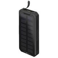 isorine baterija 20000mah solar - Goobay Outdoor Fast Charge 20000 mAh su Saulės Baterija Juodas (Black) - 1 nuotrauka